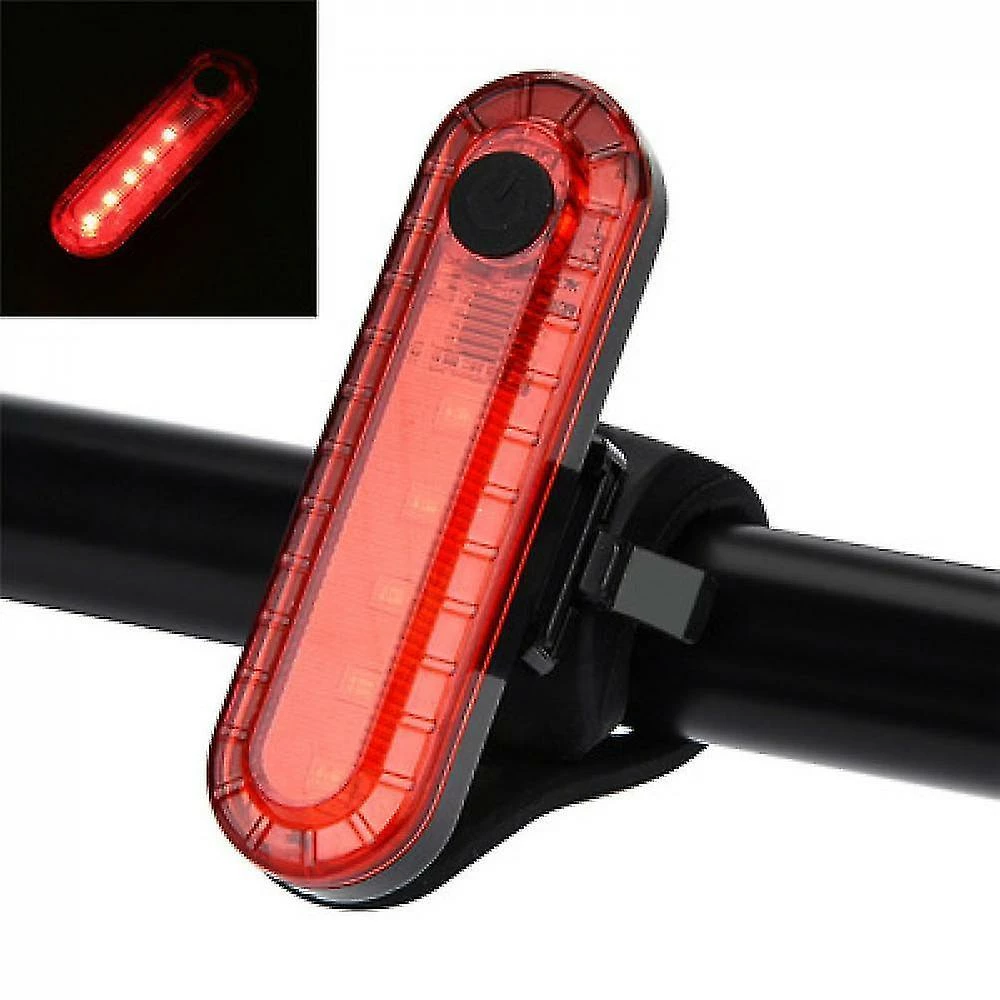 Unbranded 2pcs Usb Rechargeable Led Bike Tail Light (Rouge Light) - Image 2