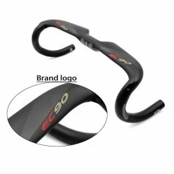 Caraele Ec90 Full Carbon Fiber Bicycle Handlebar Road Bike Handlebar Handlebar Play Ud Matte Handlebar