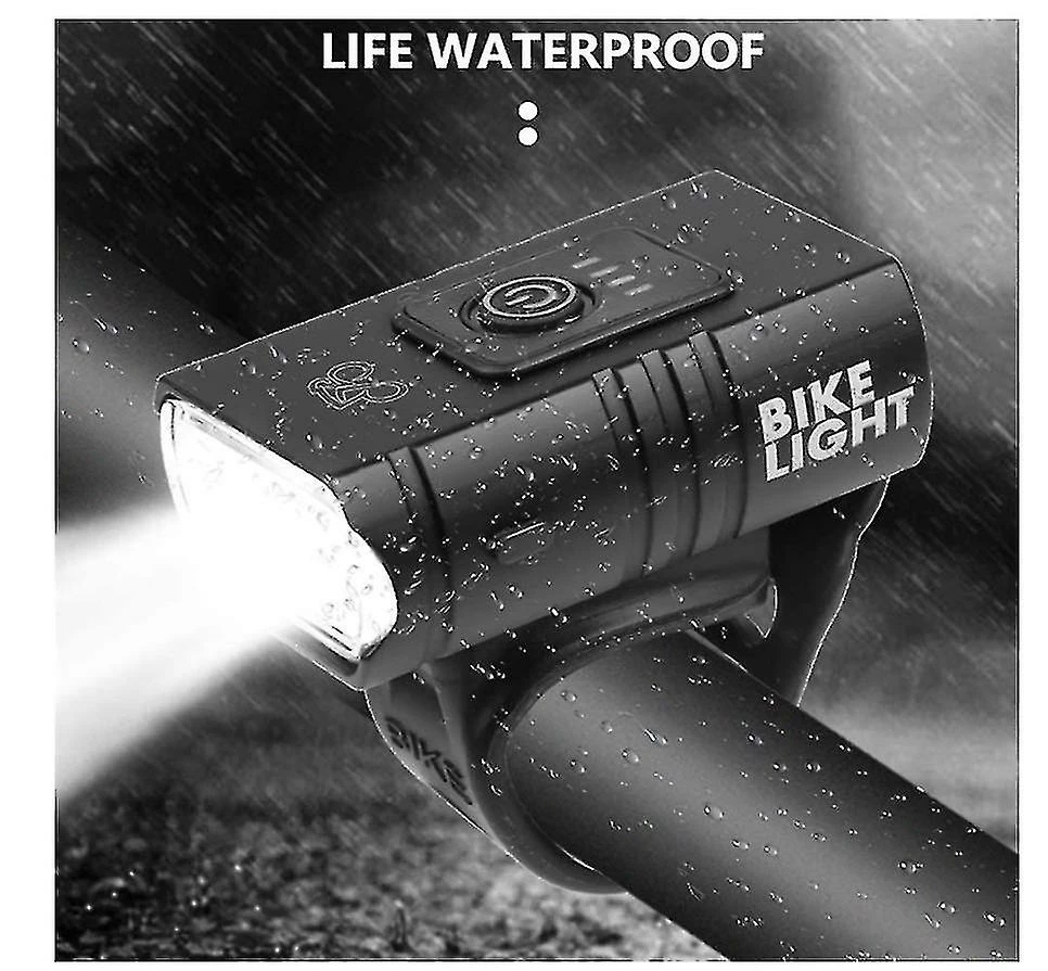 Unbranded Lumière De Vélo, Usb Rechargeable Vélo Phare 2000 Lumen Super Bright Bike Front Light Ipx5 Waterproof Cycling Light 6 Modes De Lumière Pour Cyclisme Mounta - Image 3