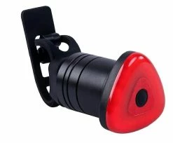 Unbranded Vélo Feu Arrière Smart Bike Induction Imperméable Ultra Bright Light Accessoires Arrière Noir Pour VTT Vélo De Route (noir)