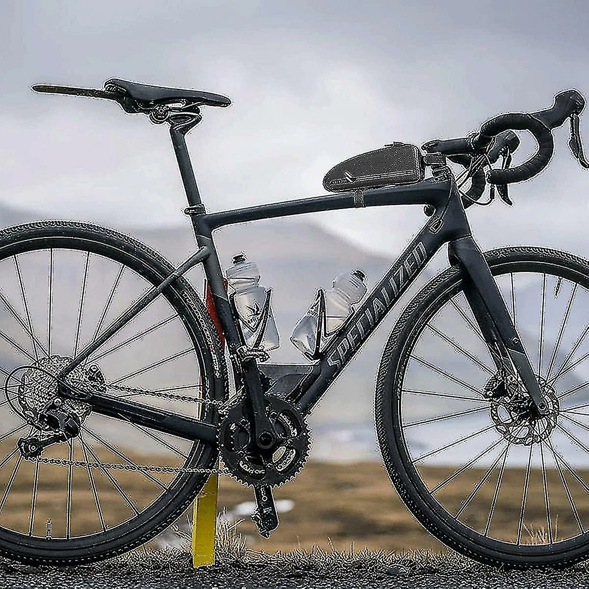 Unbranded 1pcs Bike Top Tube Bag Entièrement étanche Vélo Cadre Avant Energy Bag – Image 3