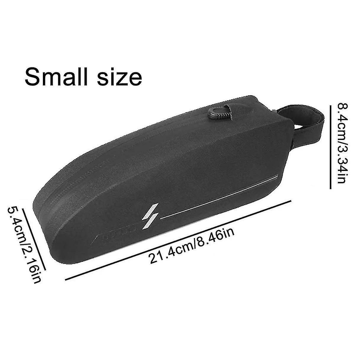 Unbranded 1pcs Bike Top Tube Bag Entièrement étanche Vélo Cadre Avant Energy Bag – Image 5