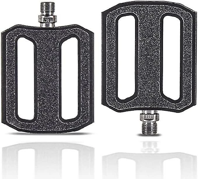Unbranded Pédales De Vélo De Montagne En Alliage D’aluminium, 9/16 Pouces Pédales De Vélo Antidérapantes Pour Road City Bmx VTT Bike