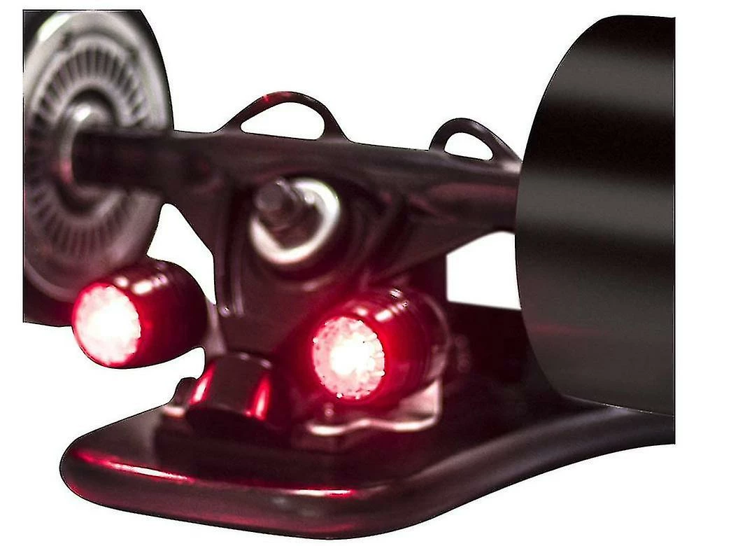 Unbranded 4pcs Skateboard Lights Pour Night Riding Bike Lights Usb Rechargeable Night