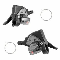 Unbranded Mountain Bike Shifter 3 X 7/8/9/10/11speed VTT Vélo Levier D’engrenages Avec Câble