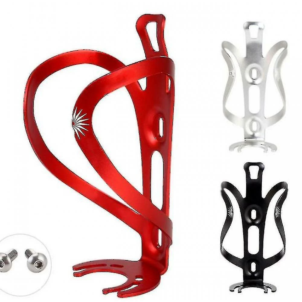 Unbranded Flacon De Vélo Cage Road Bike Aluminium Alliage Water Cup Holder (Gris)