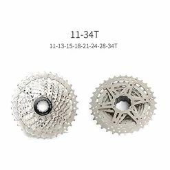 Unbranded 8 Speed Mountain Bike Cassette 11-46t Roue Libre Chainwheel Bicycle Parts Pour La Route