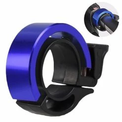 WOSAWE 1 Pcs Bike Bell, Mountain Bike Bell Pour Enfants, Loud Crisp Sound Bike Bell, Compatible Avec La Plupart Des Guidons De Vélo De 22,2 Mm