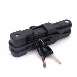 Unbranded Vélo Pliable Antivol Lock Compact Extreme Bike Security Chain Lock Bars Heavy Duty Outdoor Riding Security Supplies