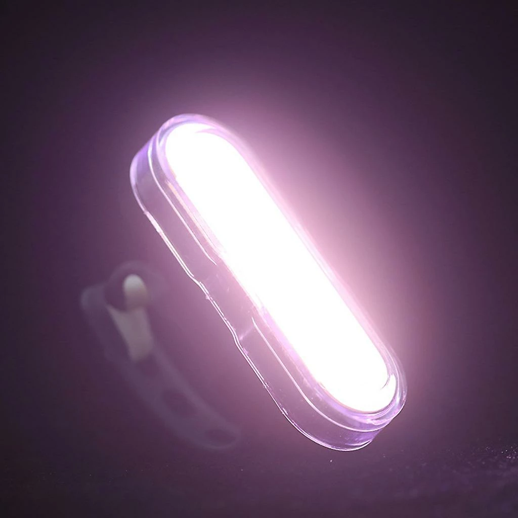 Unbranded Cob Bicycle Usb Rechargeable Tail Light Bike Night Riding Safety Light Clignotant Avertissement Lampe Étanche Feu Arrière