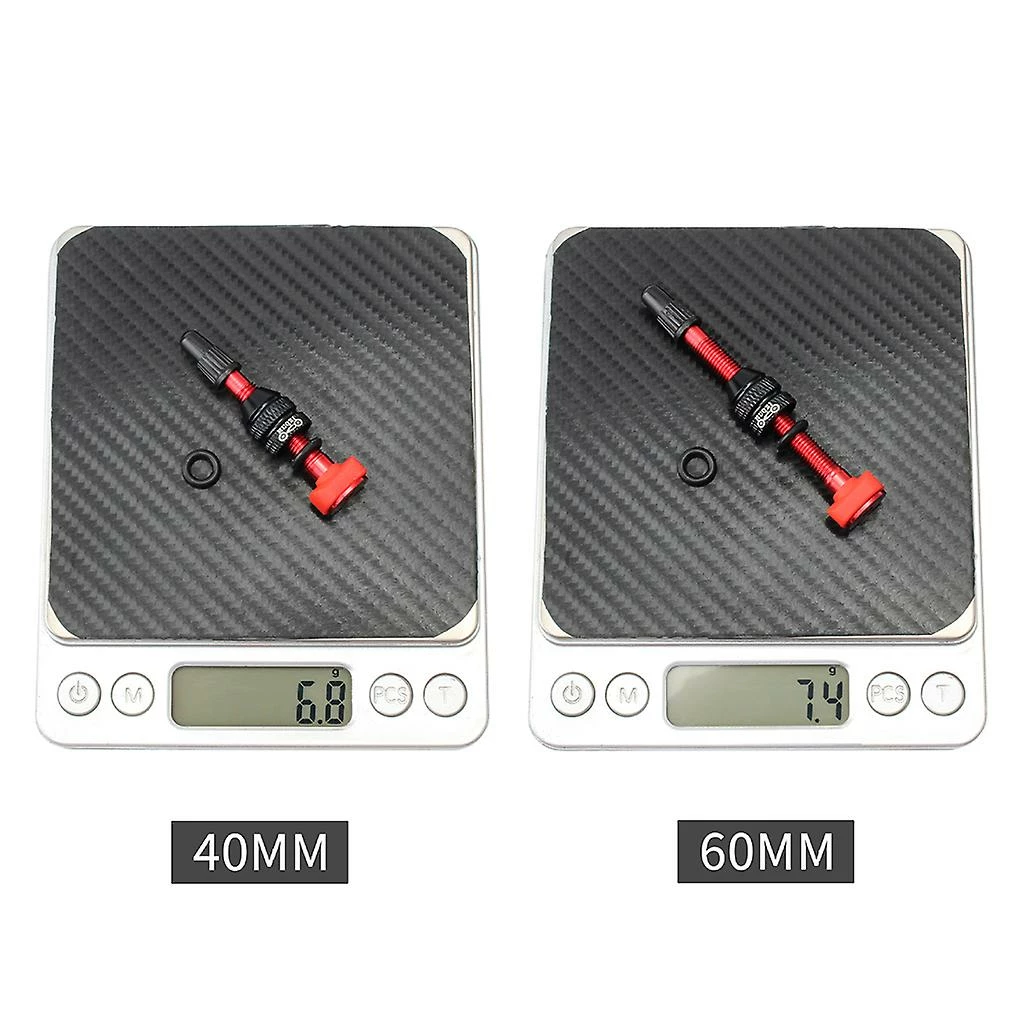 Unbranded 2pcs Buse Route Tubeless Bike Rim Bike 40mm 60mm Tubeless Tire F / V Presta - Image 4