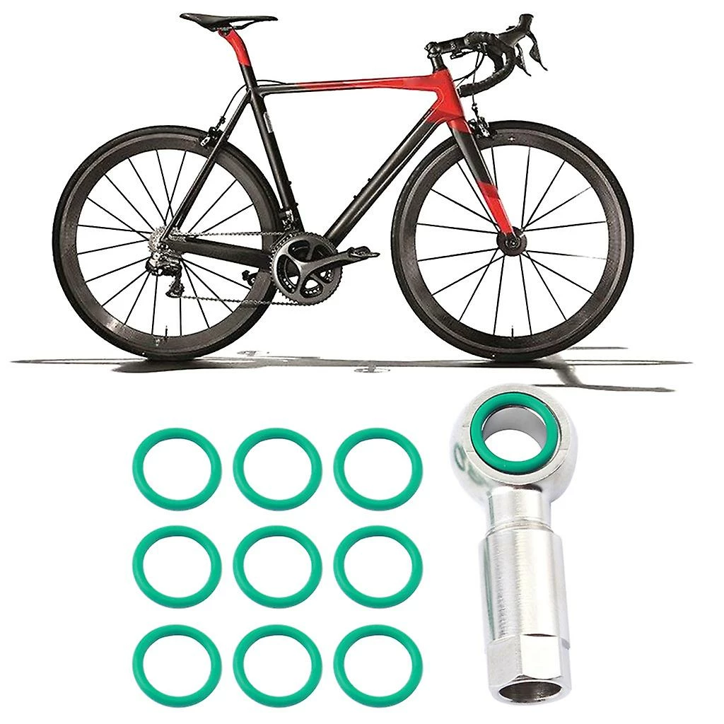Unbranded 10pcs Bike Brake Disc Olive Head Ring Pipe Seal Connecteur Joint D’huile Fixe - Image 2
