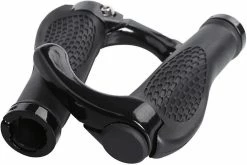 Unbranded Xinxu Bicycle Bar Grips Avec Bullhorn Scooter Bars Antidérapant Caoutchouc Bicycle Bars White Bar Ends Mountain Bike Scooter Ba