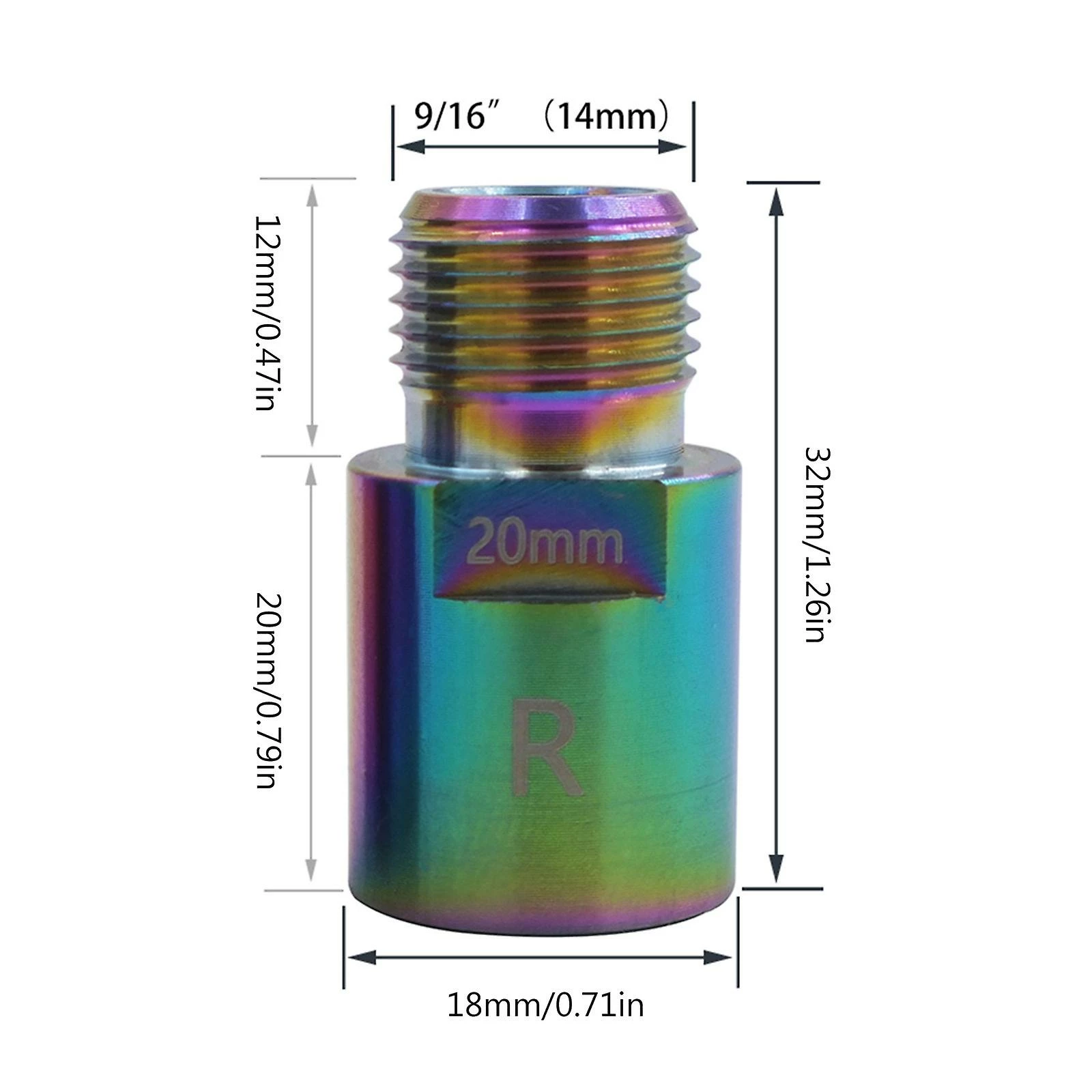 Unbranded 1 Paire D’extensions De Pédale De Vélo En Acier Road Bike Pedal Crank Accessoires Durable - Image 4