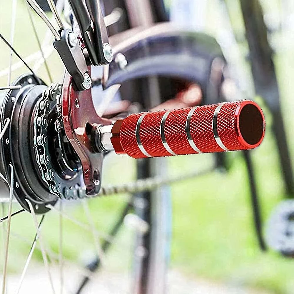 Unbranded 2 Pièces Bike Pegs Rear Foot Pegs Foot Pegs Bike Foot Pegs Bicycle Pedal Pegs Aluminium Anti-slip Bmx Fits Mountain Bikes Bmx Racing Cars Etc - Image 3
