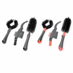 Unbranded 3pcs Bicycle Cleaning Brush Bike Chain Tyre Wheel Wash Cleaner Scrubber Scrubber Brushes Set Bicycle Repair Tools Accessoires