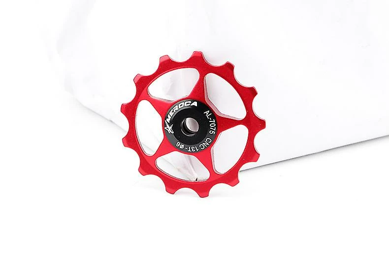 Unbranded 11t Alliage D’aluminium VTT Vélo Dérailleur Arrière Poulie Jockey Road Bike Guide Roller Tensioner Partie Cyclisme Accessoire - Image 4