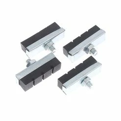 Unbranded 4pcs Vintage Bike Brake Blocks Pour Classic Bike Cycling Caliper V-brake Pads Shytmv