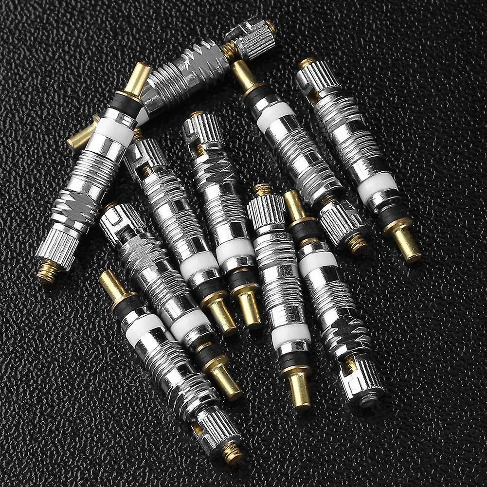 Unbranded 2510pcs Silver Bicycle Valve Core Stem Presta Style Tyre Valve Core Pour Tubeless Road Bike MTB Bike Fren Pour Vélo VTT - Image 4