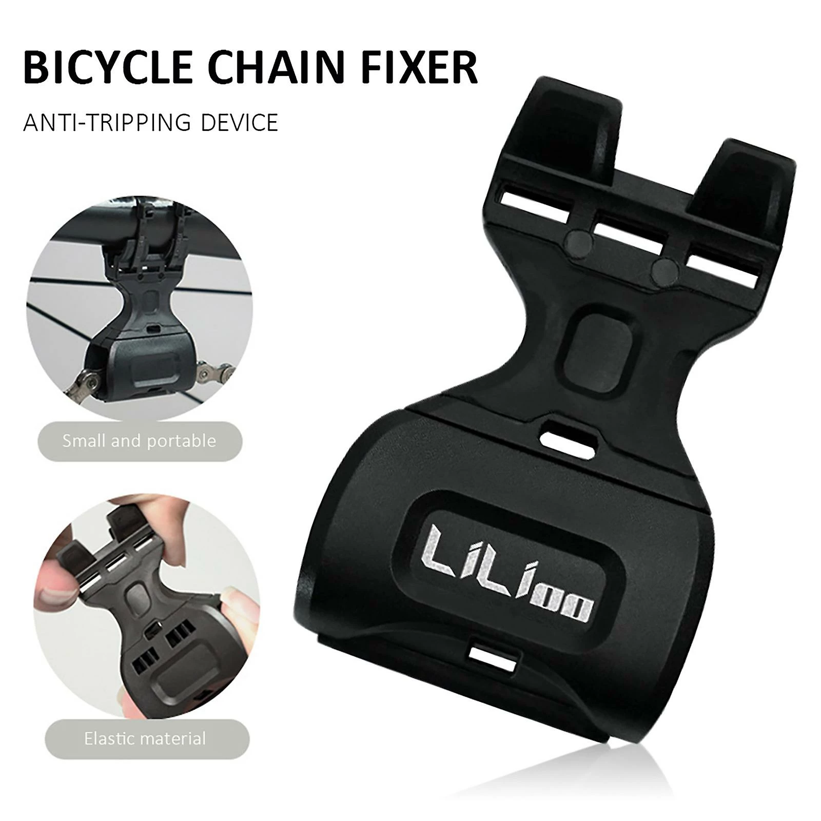 Unbranded C-guide Chain Tensioner Mountain Bike Bicycle Chain Retainer Guide Anti-drop Biking Accessoires Pièces De Cyclisme - Image 2