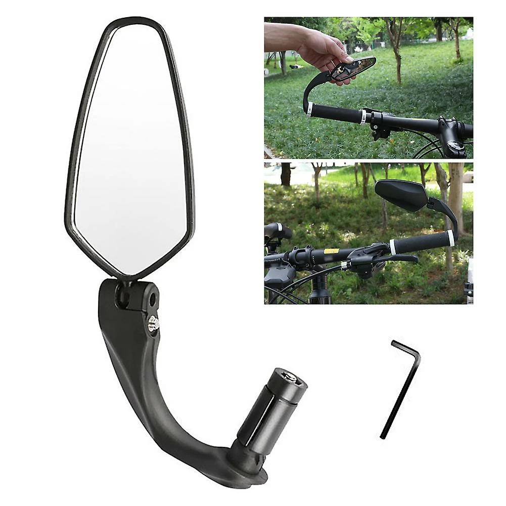 Unbranded 1pc Rotation Base Clear View Riding Bike Rearview Mirror Cycling Back Sight Grand Angle Guidon Monté Avec Accessoires De Clé - Image 4