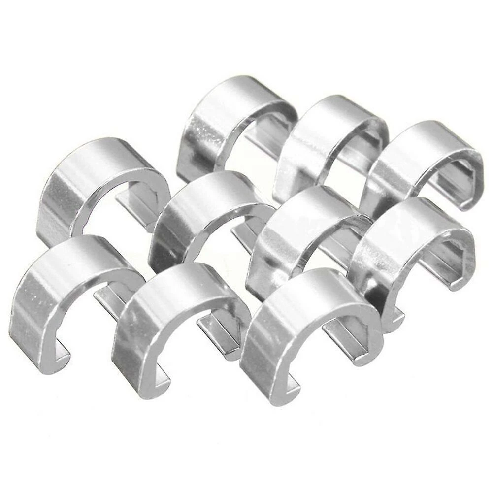 Unbranded Câble De Vélo C-clips Boucle Mtb Bmx Road Bike Brake Cable Deducation C-clip Boucle Pince Dérailleur Shift Câble Logement Tuyau - Image 4