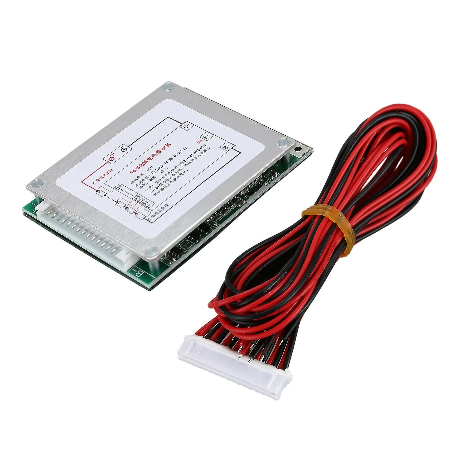 Unbranded 16s 48v 20a 18650 Lifepo4 Batterie Protection Board BMS Pcb Avec Balance Pour E-bike Escooter – Image 2