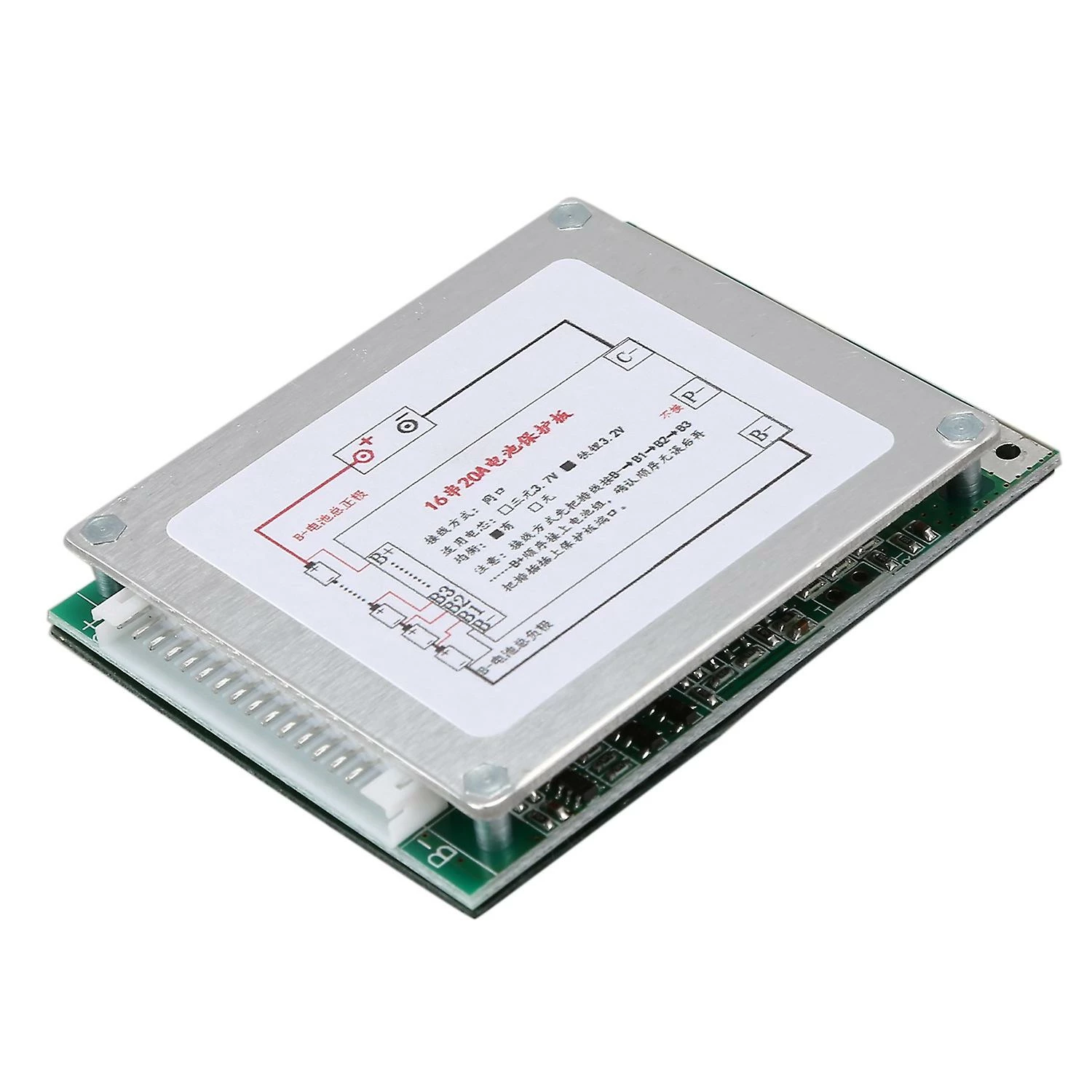 Unbranded 16s 48v 20a 18650 Lifepo4 Batterie Protection Board BMS Pcb Avec Balance Pour E-bike Escooter – Image 3