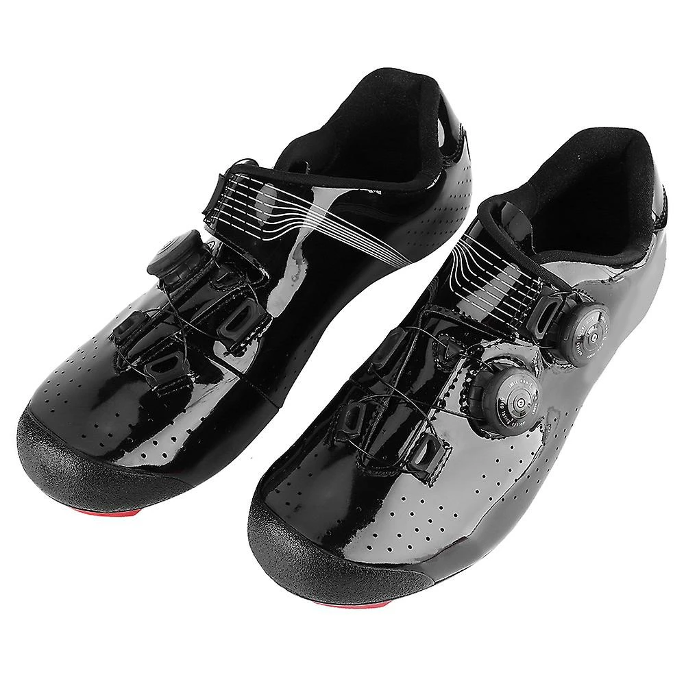 Gegong Boodun Fibre De Carbone Road Cycling Bike Bicycle Shoes Respirant Athletic Racing Shoe(42) - Image 3
