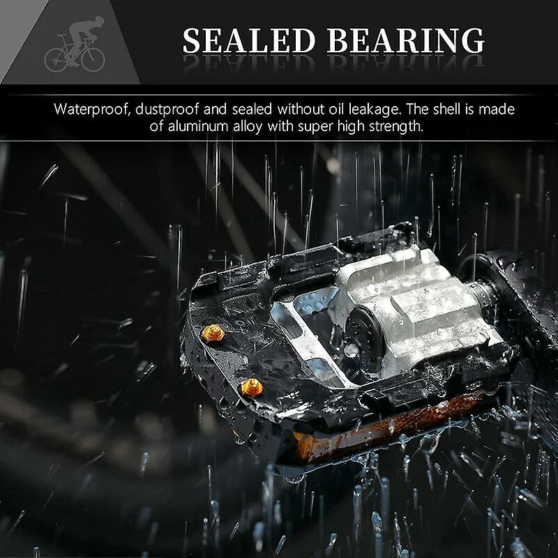 Unbranded Vélo à Pédale Pliable Pédale Pliable Vélo De Montagne En Alliage D’aluminium Pédale De Vélo De Montagne Accessoires Pliables Pedal Bike Pièces Pliables - Image 4