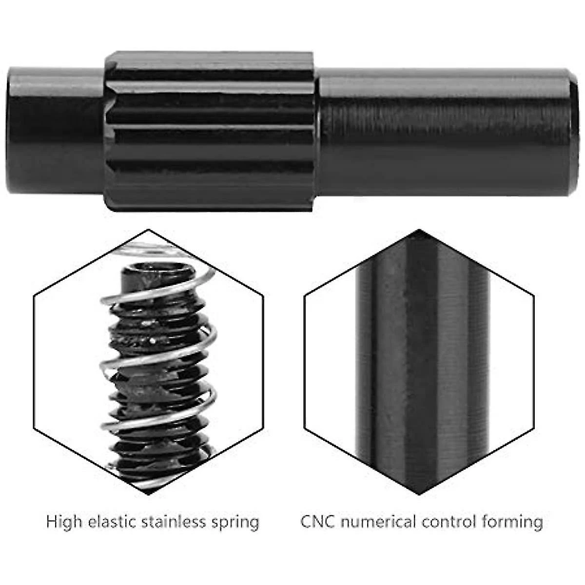 Unbranded Cable Adjuster Bike Brake Cable Gear Shifter Connector Ycle Cable Adjusters Ycle Cable Tip End Crimp 1 Paire Bike Derailleur Shifter Connector Adjuster - Image 4