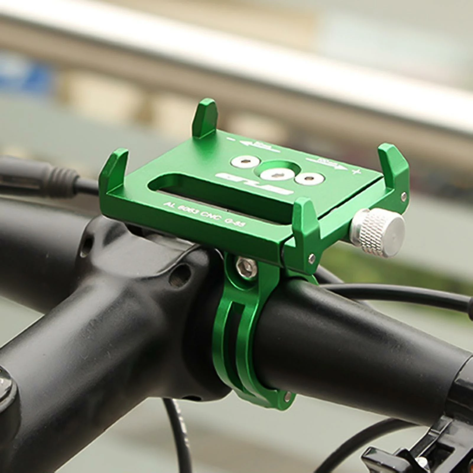 Unbranded Gub G 85 Universal Shockproof Aluminium Alloy Bike Handlebar Clip Stand Gps Mount Bracket - Image 3