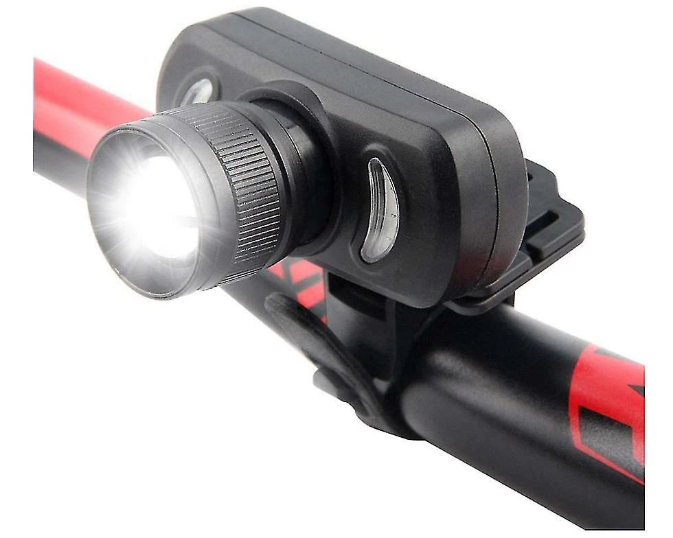 Unbranded Accessoires De Vélo, Usb Reachargeable Bike Light, Led Bike Front Lights, Waterproof Cycle Lights Led Headlight Convient à Tous Les Vélos (noir)