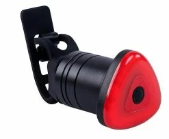 Unbranded Vélo Feu Arrière Smart Bike Induction Imperméable Ultra Bright Light Accessoires Arrière Noir Pour VTT Vélo De Route (noir)