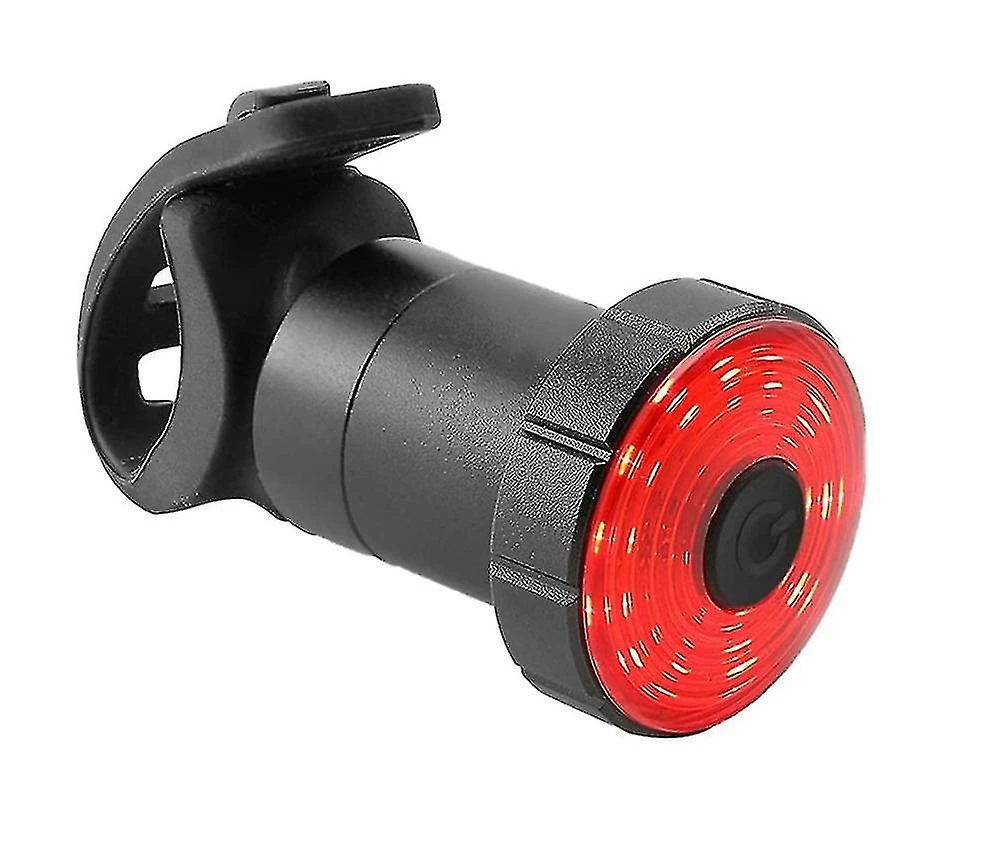Unbranded Ultra Bright Smart Bike Tail Light, Usb Rechargeable Brake Sensing Bicycle Light, Haute Intensité Arrière Led Accessoires S’adapte Sur N’importe Quel Style De Vélo De Route1 (blac