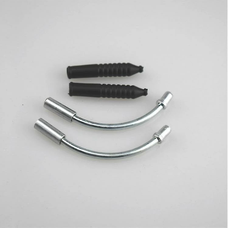 Unbranded Bike Bend Brake Noodle Cable Guide Bike Brake Pipe Avec Des Bottes En Caoutchouc étanches à La Poussière Pour Les Accessoires De Vélo De Montagne (noir) (10pcs) - Image 2
