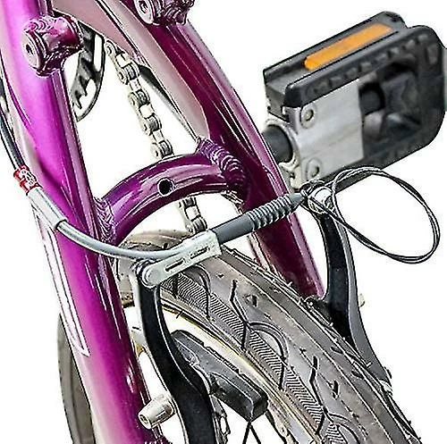 Unbranded Bike Bend Brake Noodle Cable Guide Bike Brake Pipe Avec Des Bottes En Caoutchouc étanches à La Poussière Pour Les Accessoires De Vélo De Montagne (noir) (10pcs) - Image 4