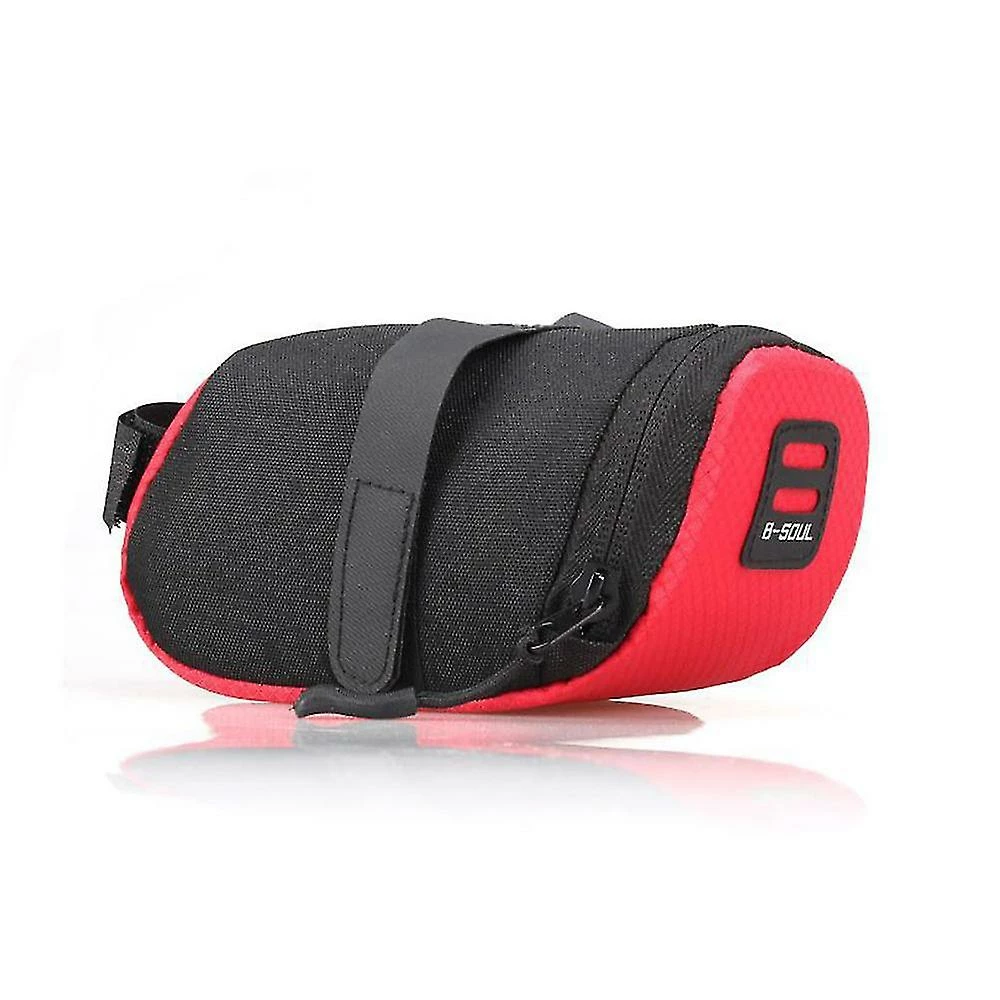 Unbranded Nylon Bicycle Saddle Bag Imperméable à L’eau Mountain Bike Saddle Storage Seat Rear Tool Pouch Bag Saddle Outdoor Cycling MTB Accessoires - Image 3
