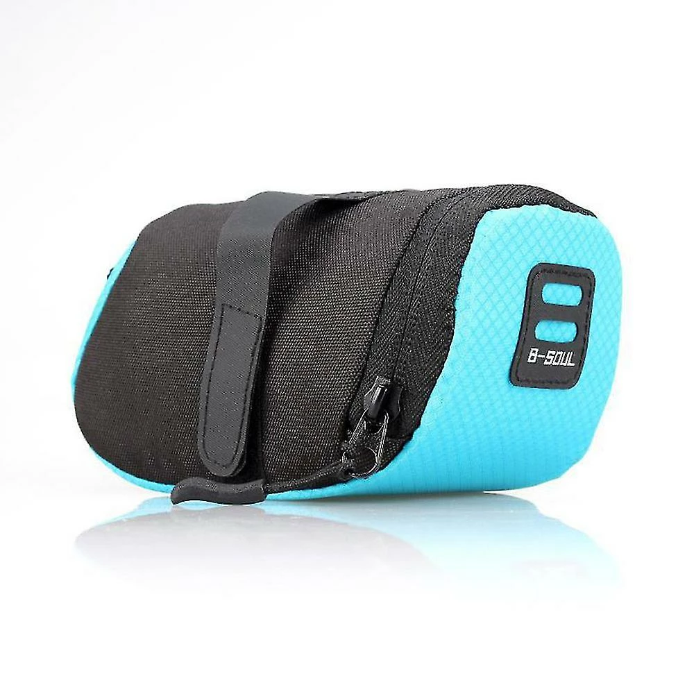 Unbranded Nylon Bicycle Saddle Bag Imperméable à L’eau Mountain Bike Saddle Storage Seat Rear Tool Pouch Bag Saddle Outdoor Cycling MTB Accessoires - Image 4
