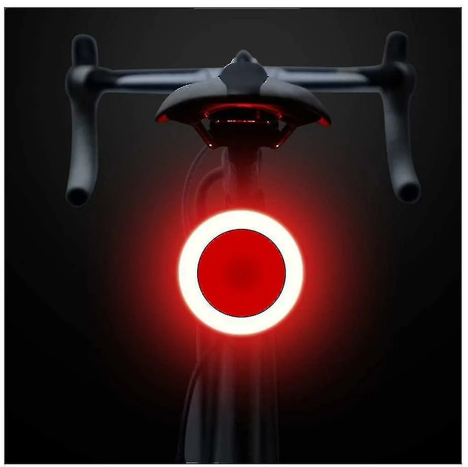 Unbranded Accessoires De Vélo Multi Modes D’éclairage Bicycle Light Usb Charge Led Bike Light Flash Feux Arrière Pour Les Montagnes Tige De Selle De Vélo Noir - Image 3