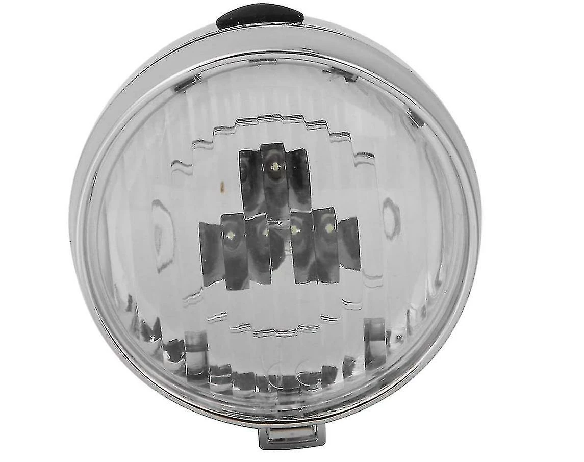 Unbranded Bike Front Light, 3led Vintage Bike Front Light Set Bicycle Led Headlight Cycling Accessory With Fixed Gear Silver (argenté) - Image 3