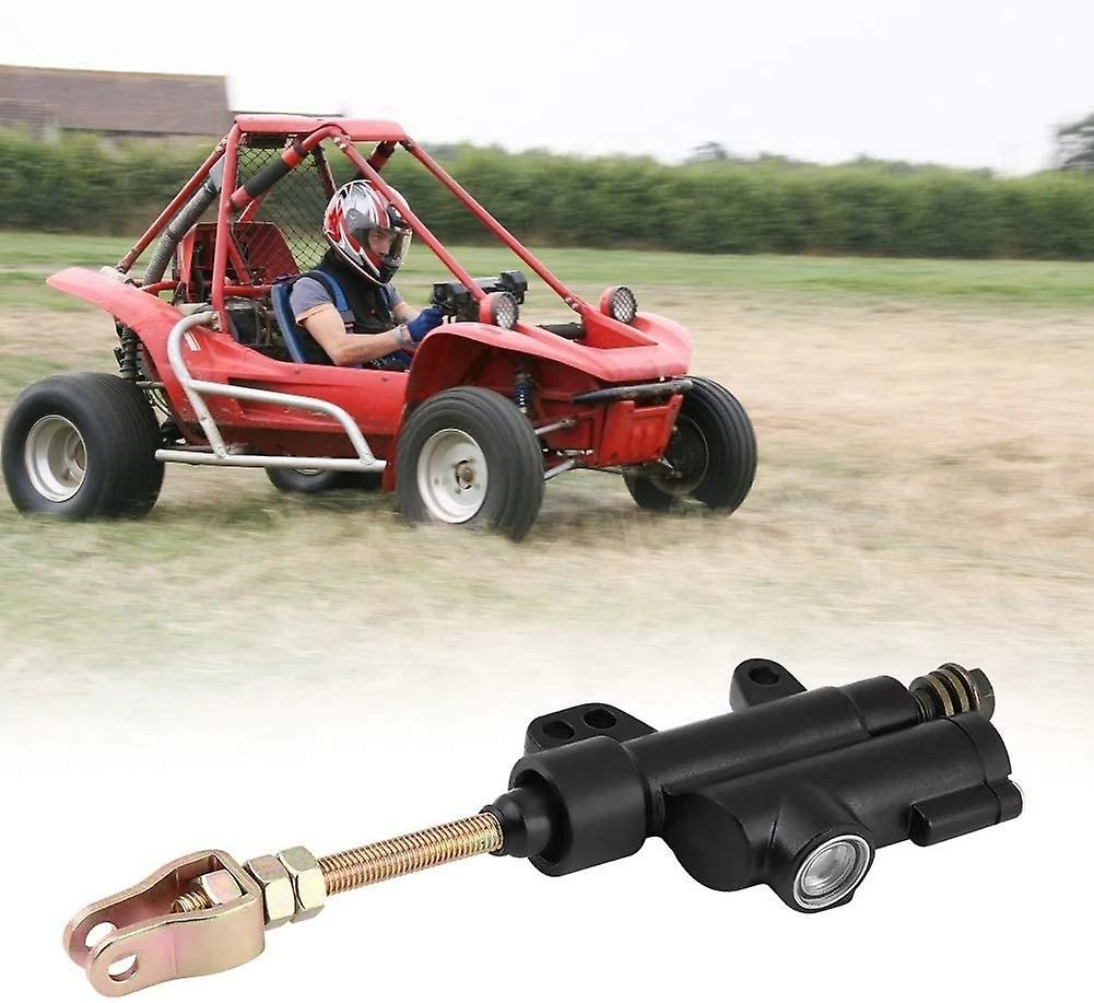 Unbranded Maître-cylindre De Frein Arrière, Universal Pit Bike Maître-cylindre De Frein Arrière Maître-cylindre Hydraulique De Moto Pour Moto VTT Dirt Bike - Image 3