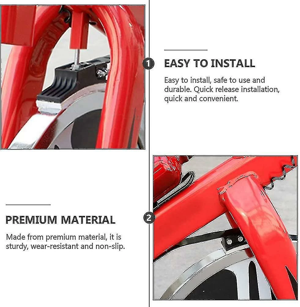 Unbranded 2pcs Spinning Bike Brake Pad Exercise Bike Brake Group Cycle Brake Replacement-- - Image 3