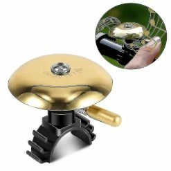 Unbranded West Biking Vintage Bike Bell Classic Brass Bicycle Ring Bell Cyclisme Guidon Ring Horn Avec Son Clair