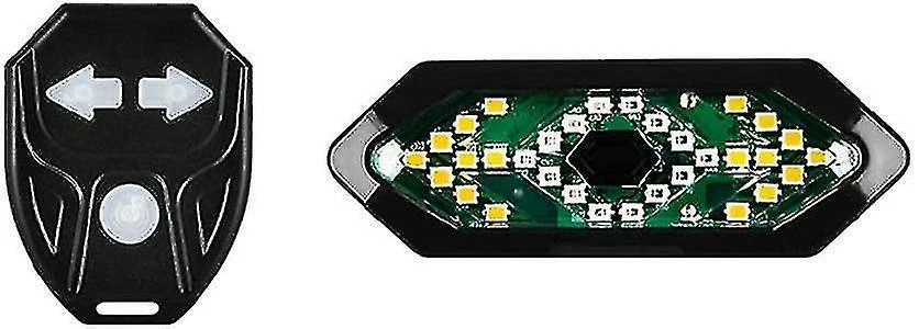 Unbranded Feu Arrière De Vélo Usb Clignotants Rechargeables Smart Wireless Remote Control Bike Feu Arrière – Image 2