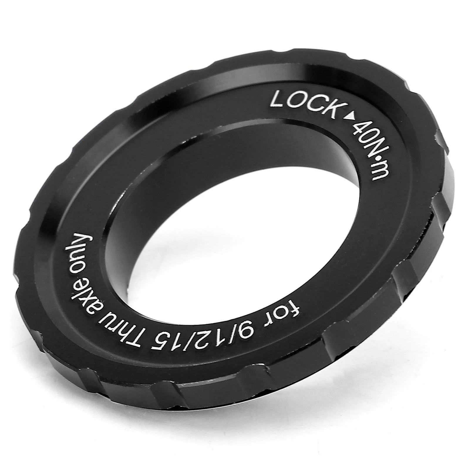 Unbranded Mountain Road Bike Center Lock Wheelset Hub Disc Lock Cover 9/12/15mm Barrel Shaft