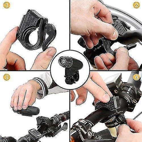 Nw 1776 Lampe Led Bike Lights Waterproof Front And Rear Lights Pour 4 Modes D’éclairage Anti-infiltration Et Antichoc Adapté Aux Amateurs De Plein Air - Image 4