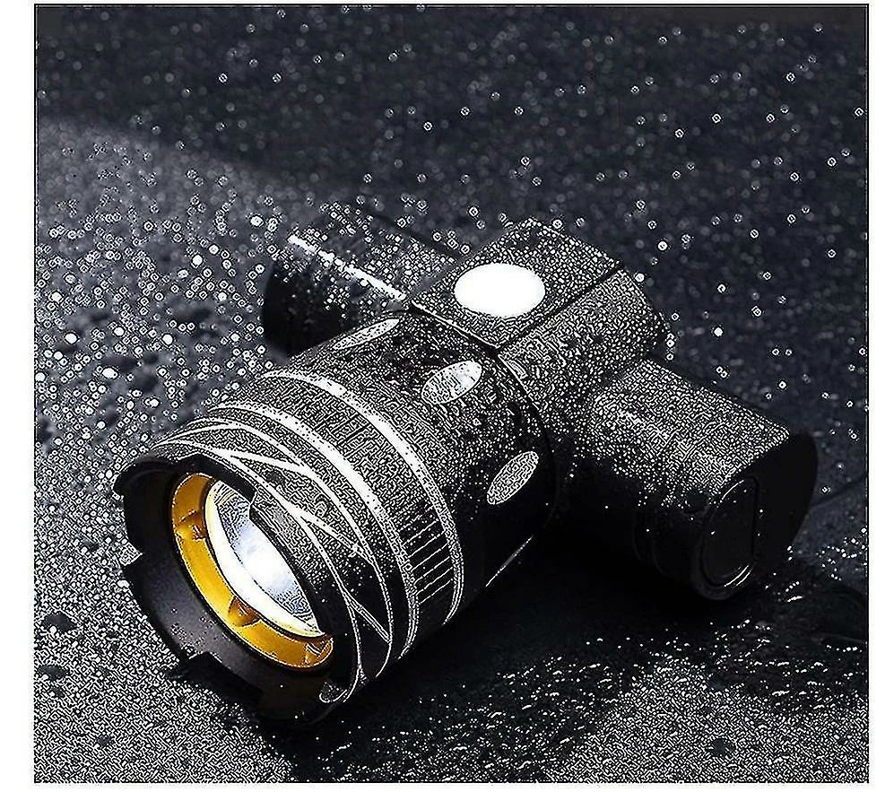 Nw 1776 Led Bike Lights Rechargeable, Led Bike Front Lights, Super Capacity Bicycle Lights 5000 Lumens 3 Modes Réglables Waterproof Front Mountain Bike Light - Image 4