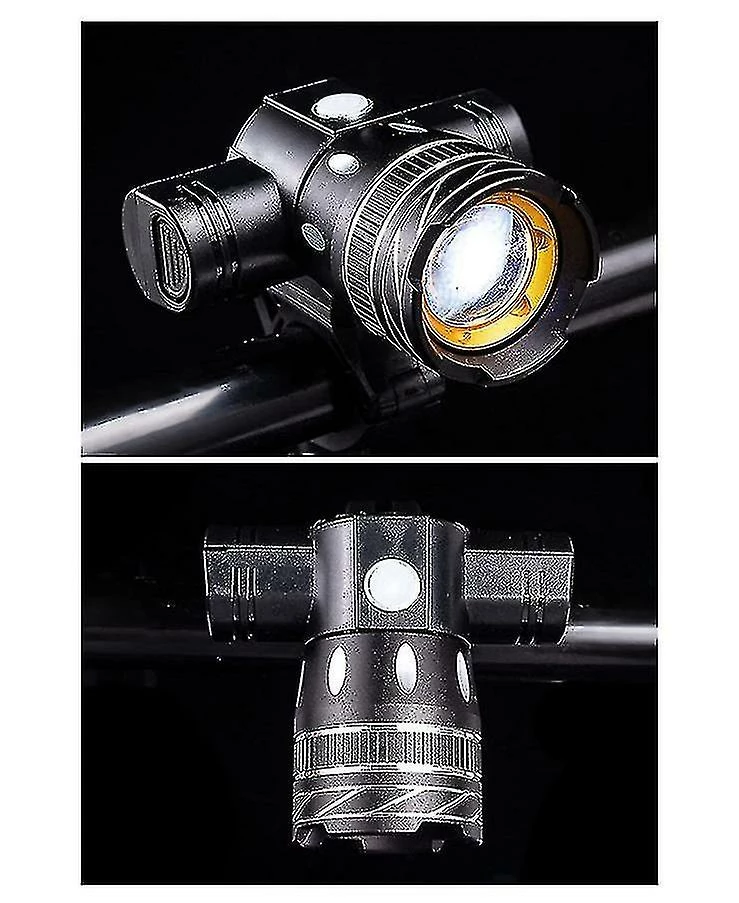 Nw 1776 Led Bike Lights Rechargeable, Led Bike Front Lights, Super Capacity Bicycle Lights 5000 Lumens 3 Modes Réglables Waterproof Front Mountain Bike Light - Image 5