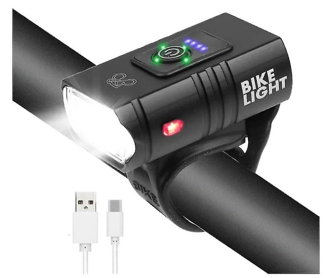Nw 1776 Lumière De Vélo, Usb Rechargeable Vélo Phare 2000 Lumen Super Bright Bike Lumière Avant Ipx